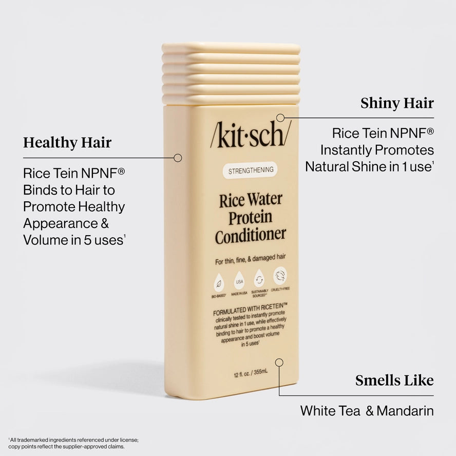 Kitsch Strengthening Rice Water Shampoo & Conditioner