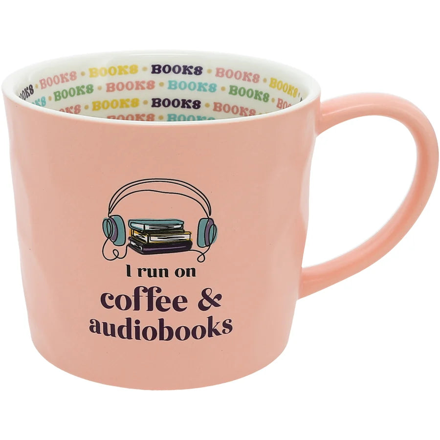 Coffee Mug 16oz Coffee & Audiobooks