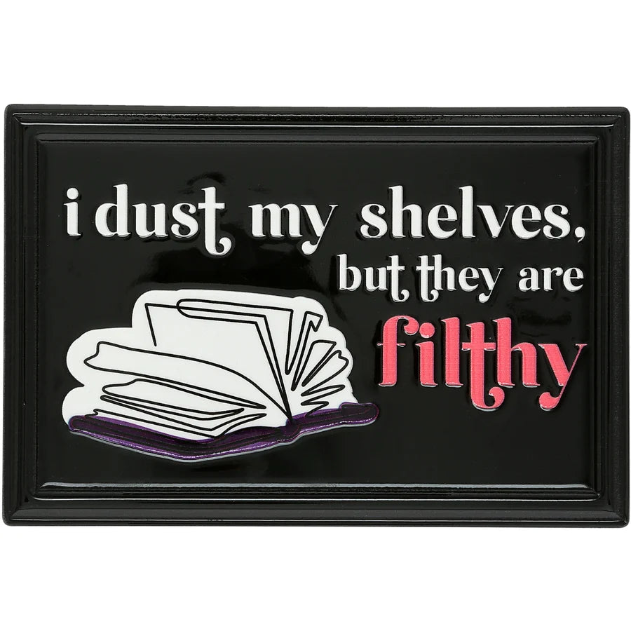 6" x 4" Ceramic Plaque- Filthy