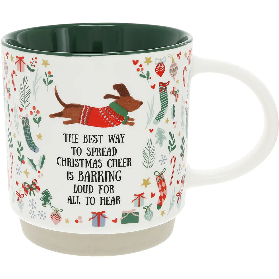 18 oz Mug Barking Cheer