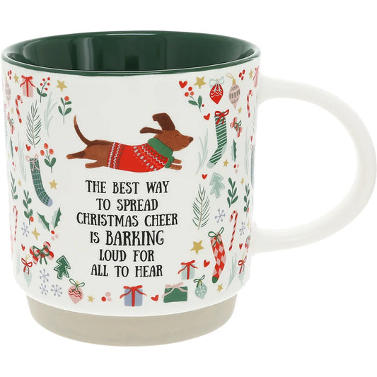 18 oz Mug Barking Cheer