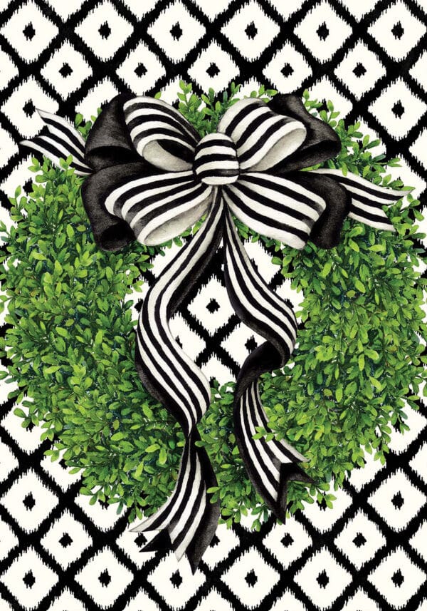 Garden Flag- Sophisticated Stripes