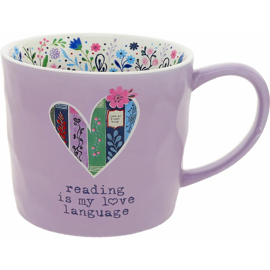 Reading Is My Love Language 16 oz Mug