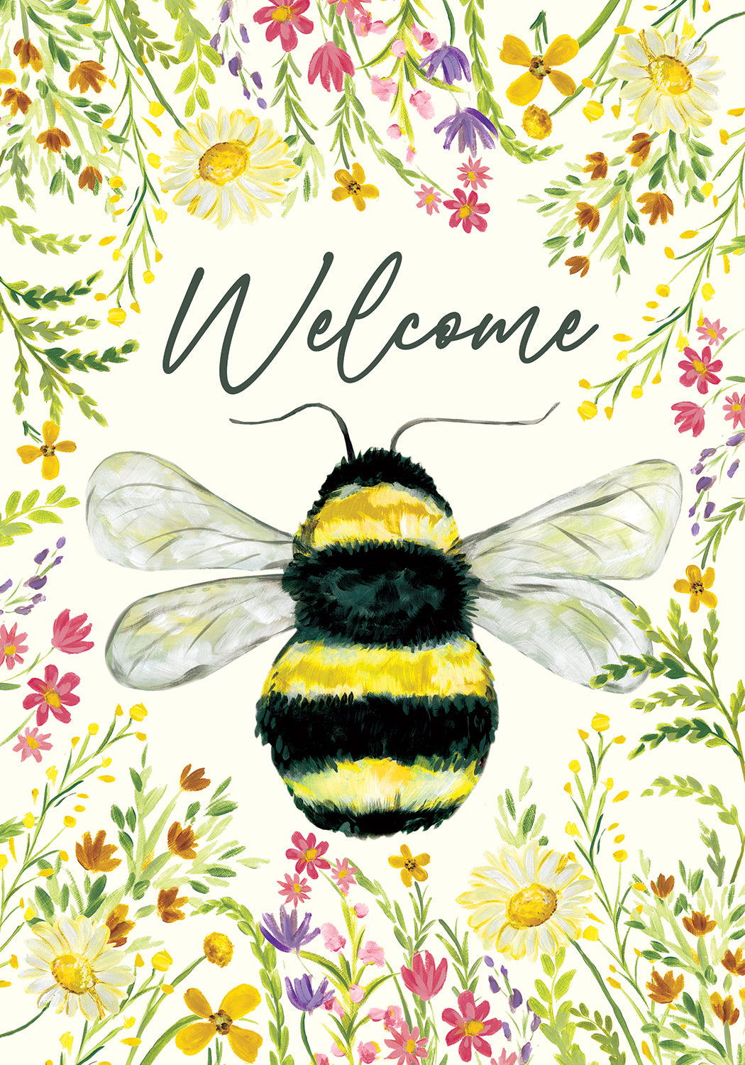 Bumblebee- Garden Flag