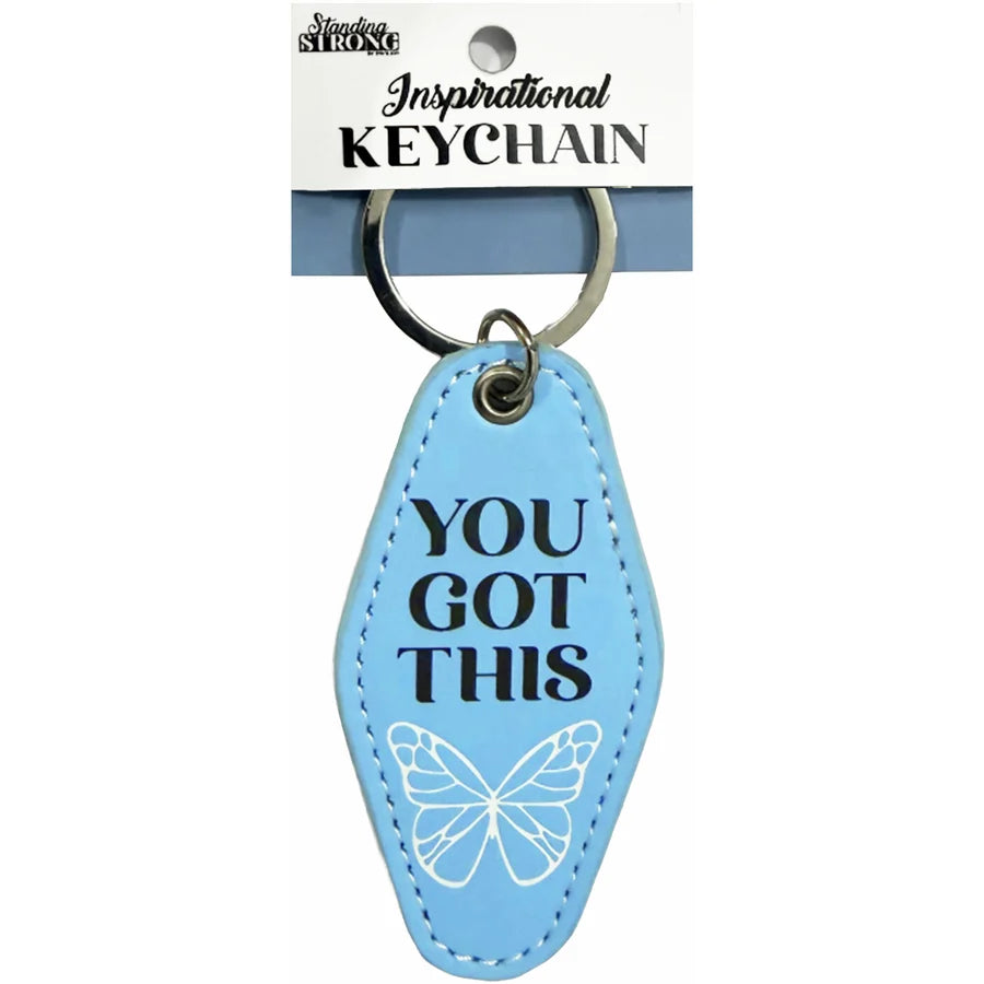 You Got This Vegan Leather Keychain