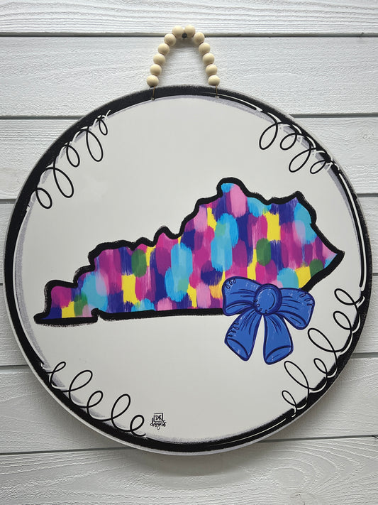 Colorful Kentucky Large Hanger