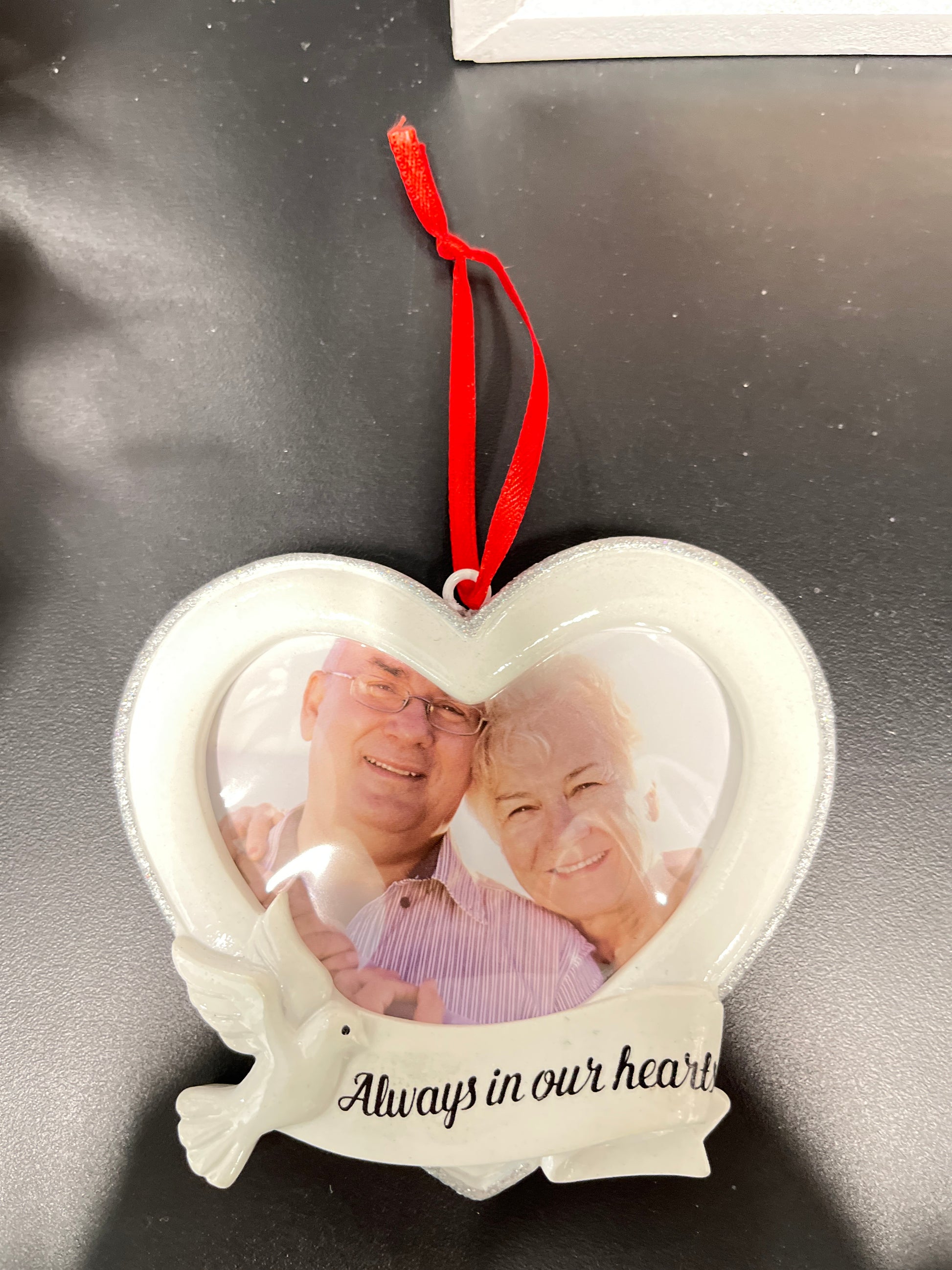 Always In Our Hearts Frame Ornament