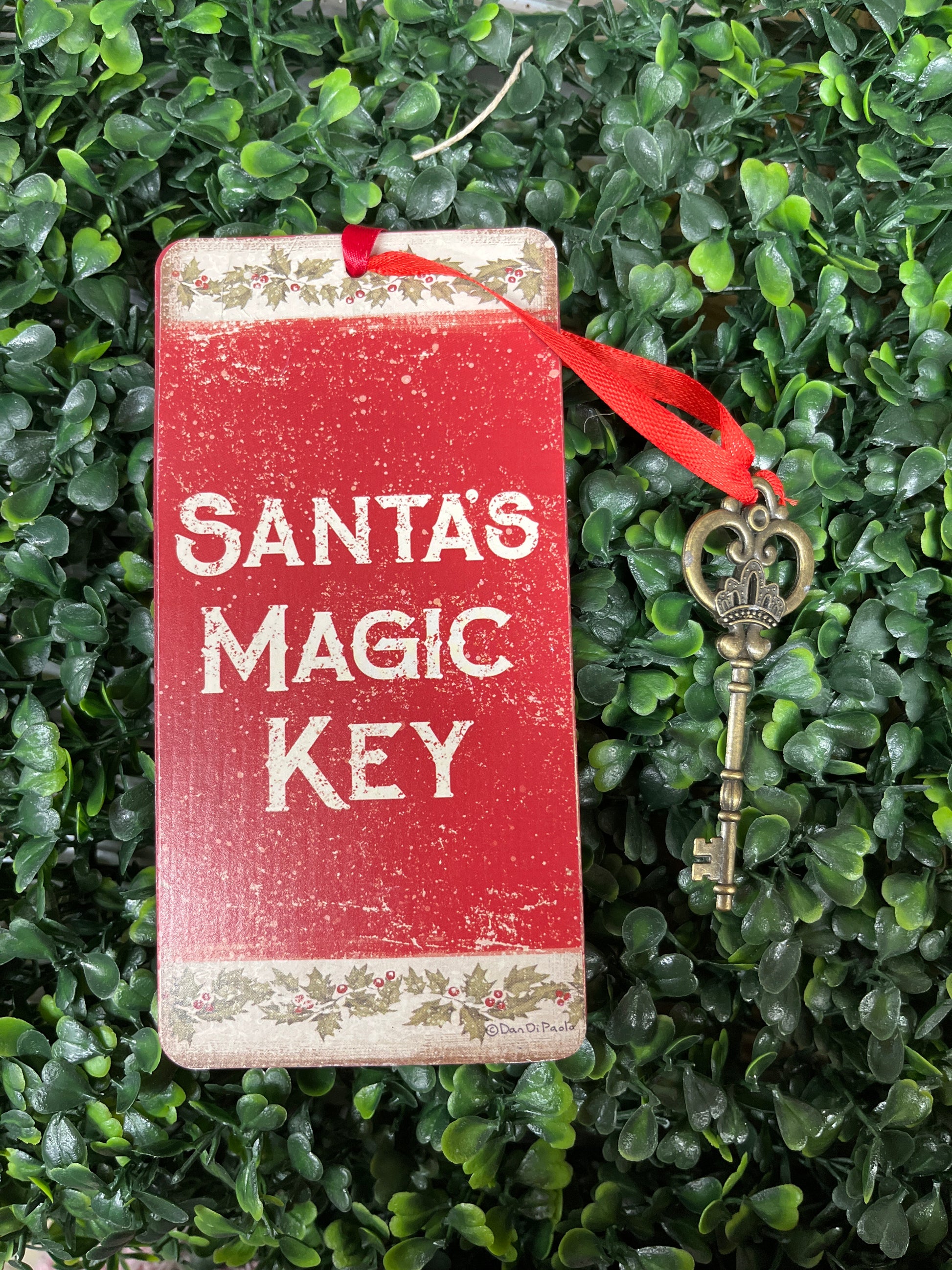 Santa's Magic Key Ornament