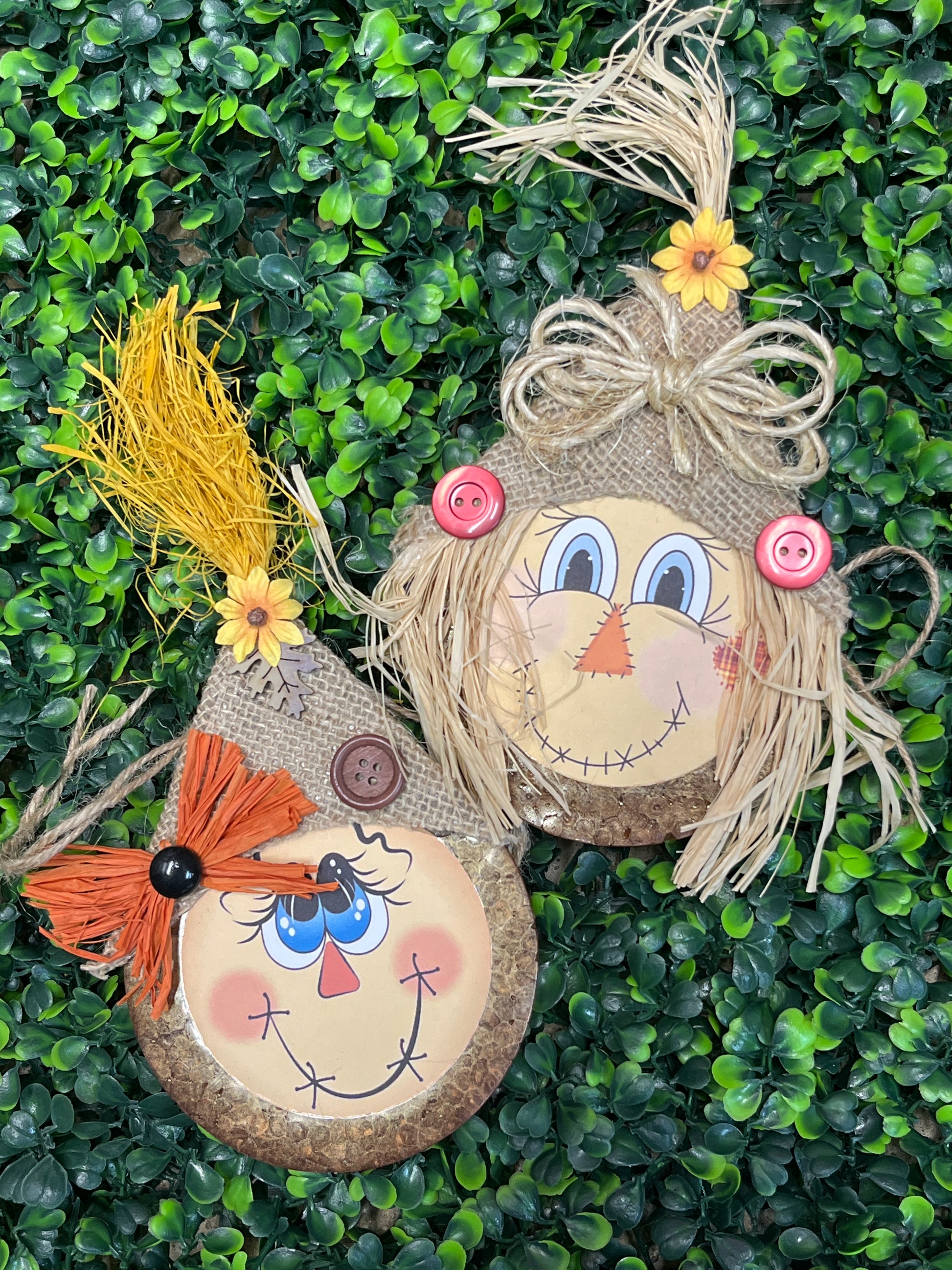 Scarecrow Fall Car Freshies