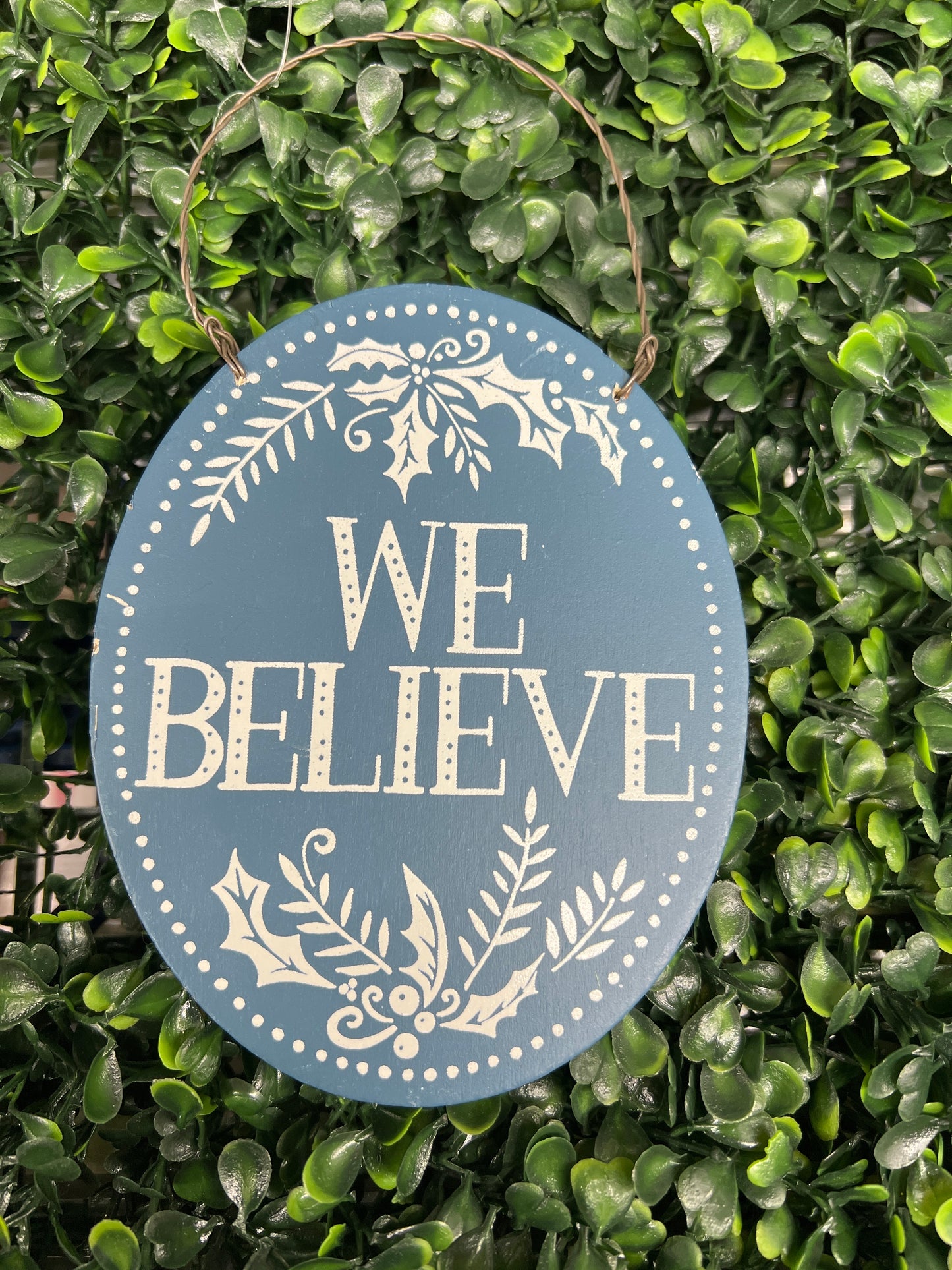 We Believe Double Sided Ornament
