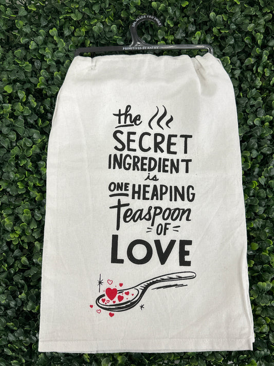 Heaping Teaspoon Of Love Tea Towel