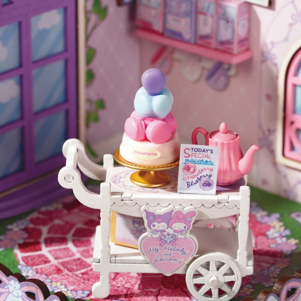 My Melody & Kuromi DIY Miniature House Kit