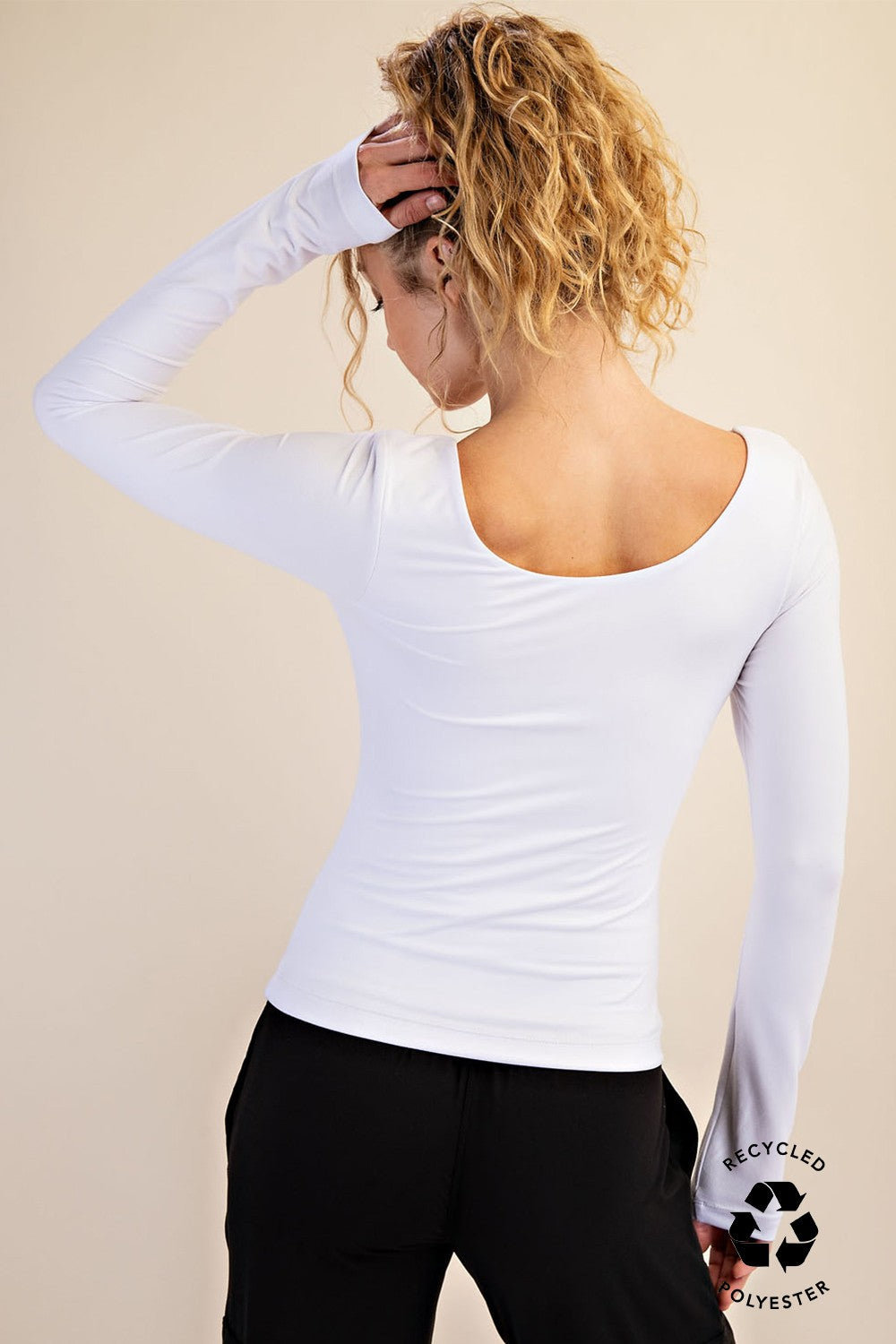 Rae Mode Recycled Butter Round Neck Top