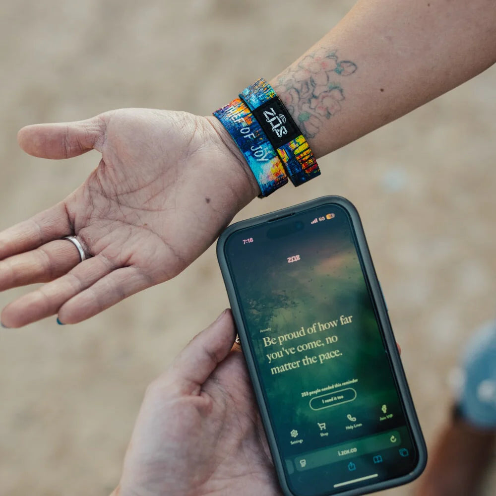ZOX Comparison Is The Thief Of Joy Interactive Bracelet