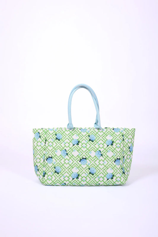 Talia Printed Tote Bag
