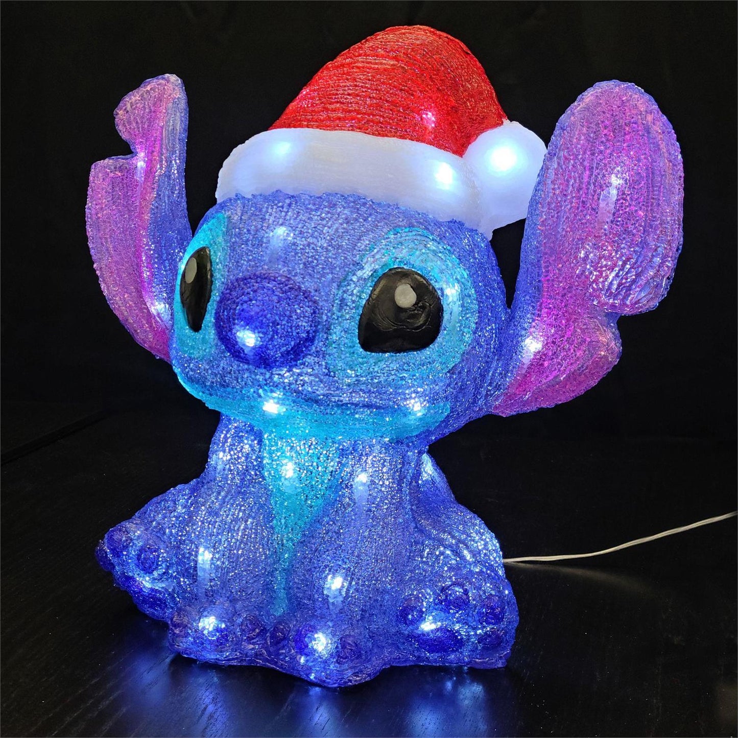 DISNEY 13" Stitch Acrylic Light Up Statue