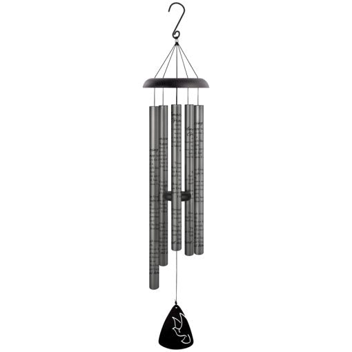 “”How Sweet the Sound” 44″ Charcoal Sonnet Chime