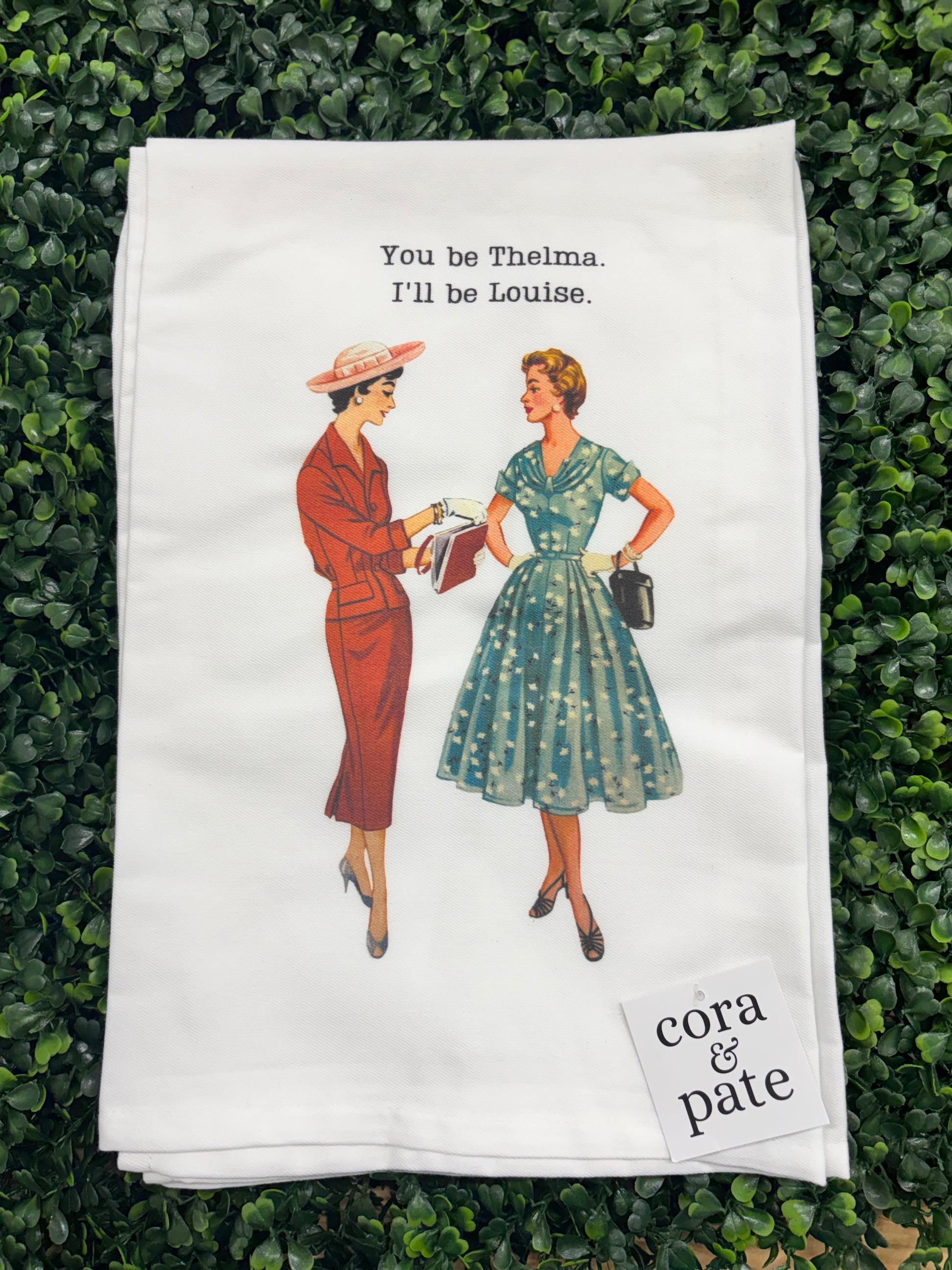 Thelma & Louise Tea Towel