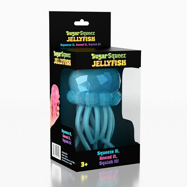 Sugarsqueez Squishies® Maltose Jellyfish Glitter Squishy Toy