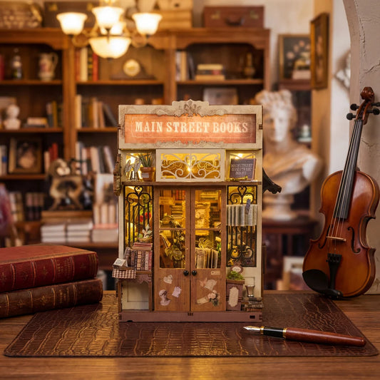 Main Street Books DIY Miniature Book Nook Kit
