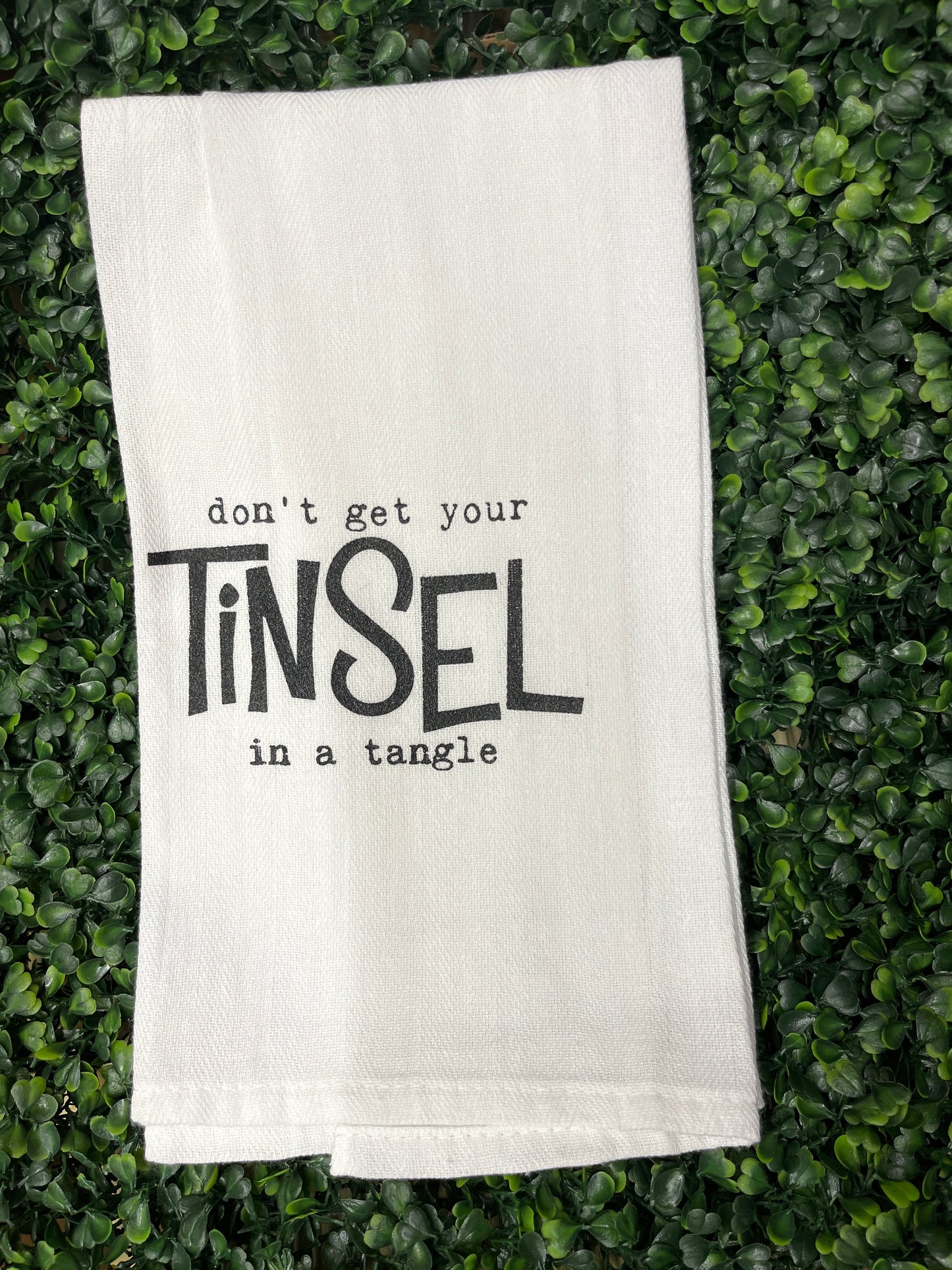 Second Nature Christmas Tea Towel