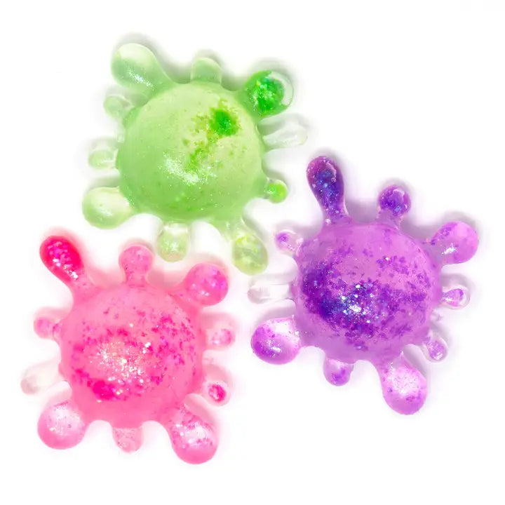 Sugah-Mals Glitter Splash Drop Sugar Squishy Toy