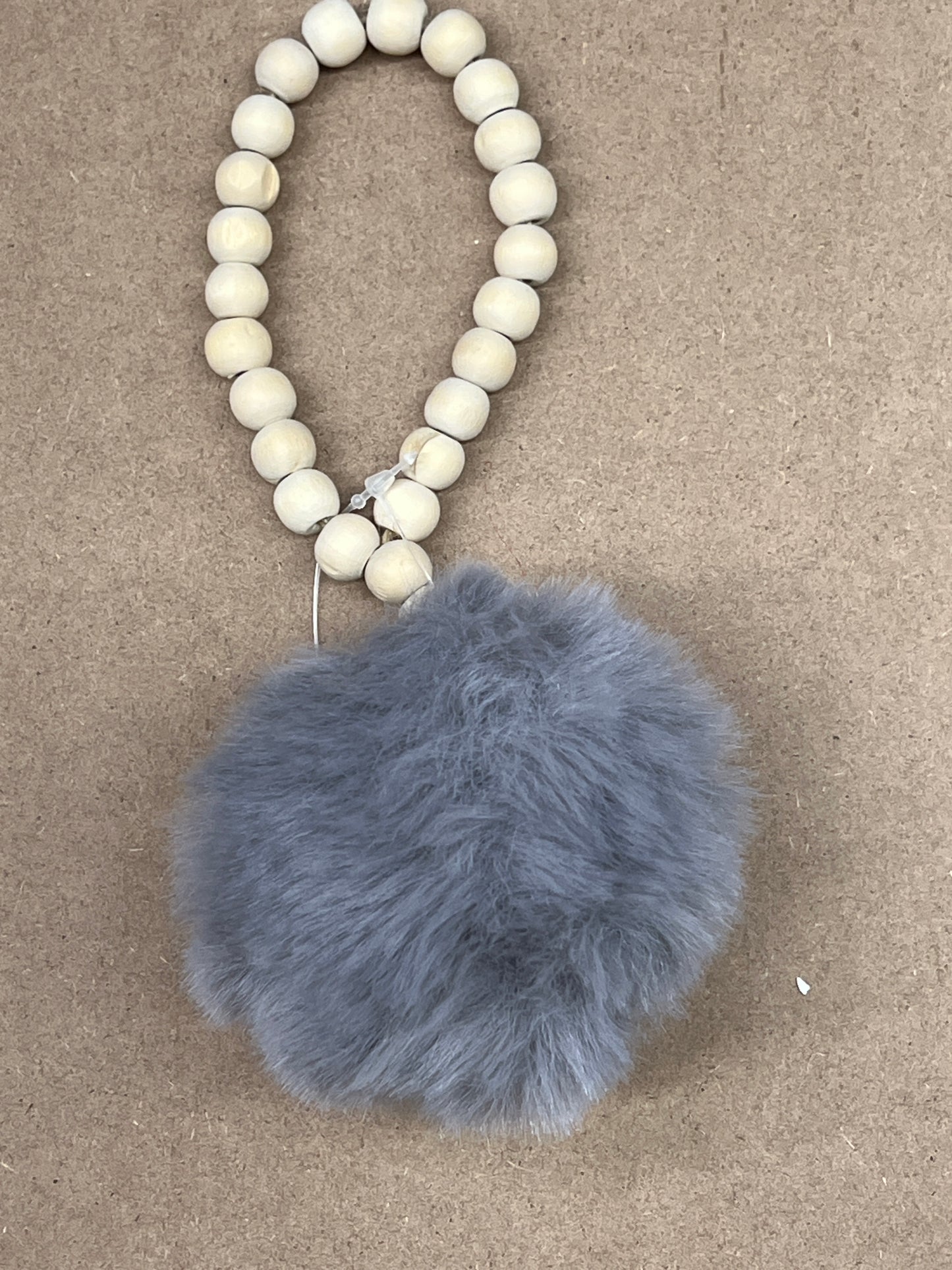 3" Pom Poms With Beads