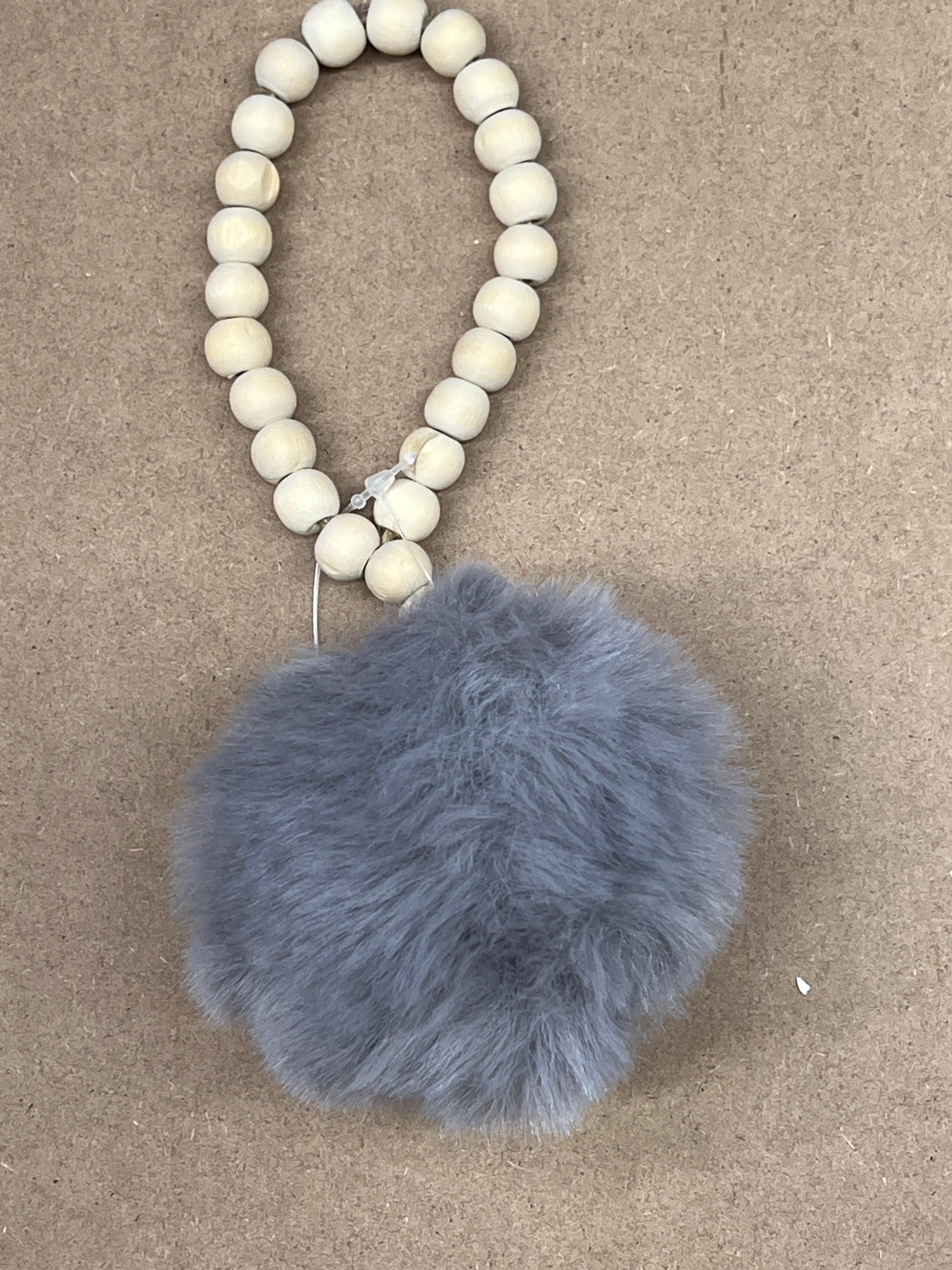 3" Pom Poms With Beads