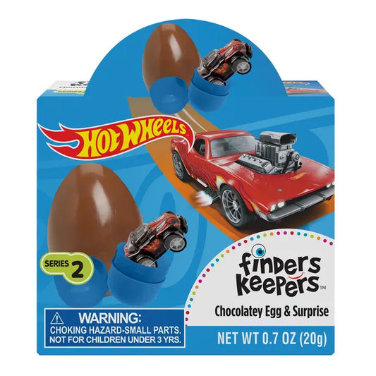 Finders Keepers Hot Wheels Series 2 Chocolatey Egg & Collectible Car Toy Surprise
