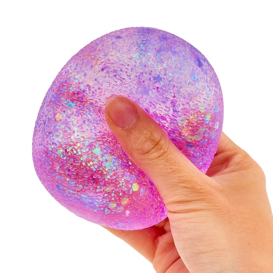 Sensory Toy Box: Squishy Glitter Gum Drops Toy