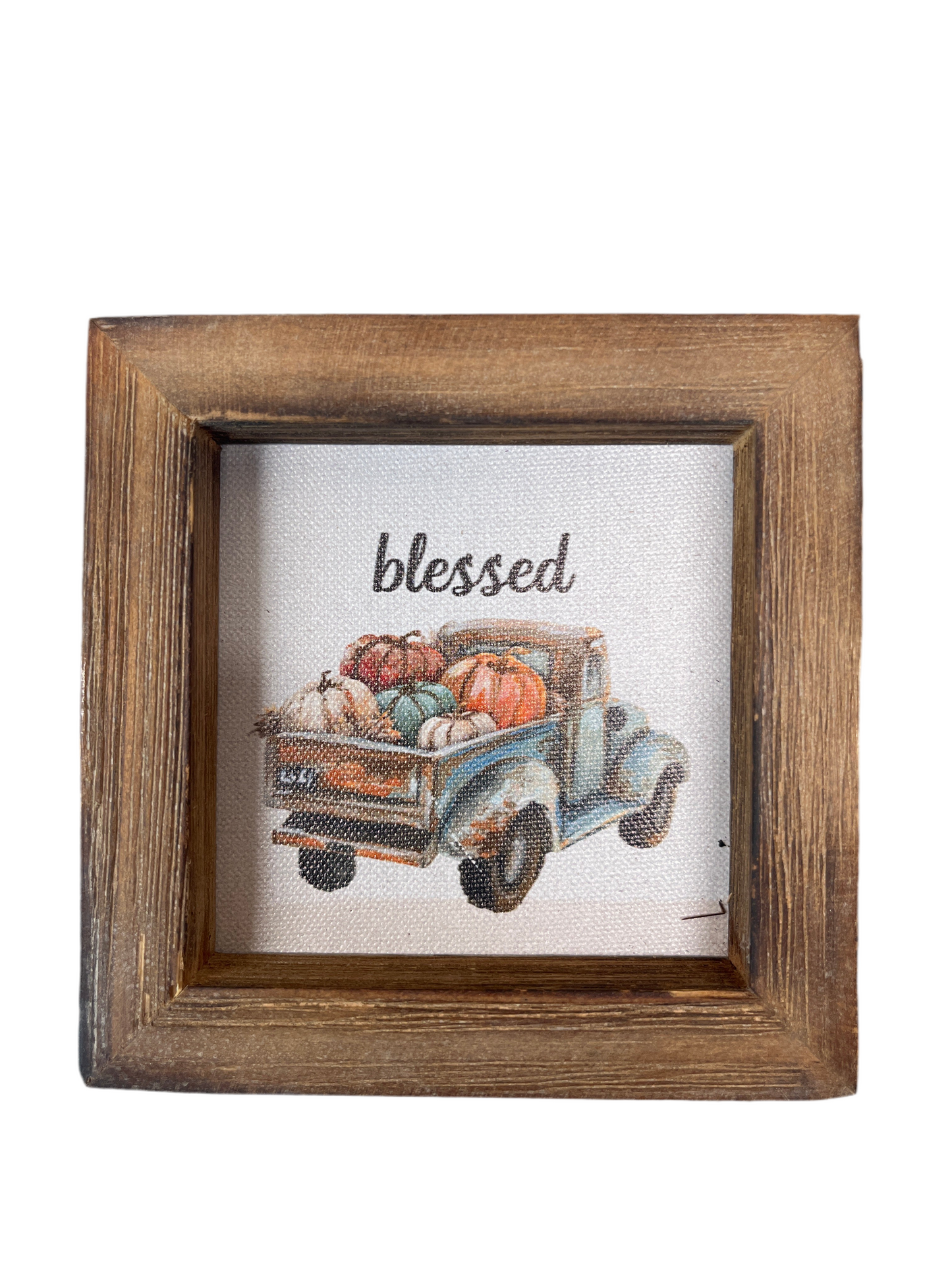 MDF Canvas Mini Signs 4 asst