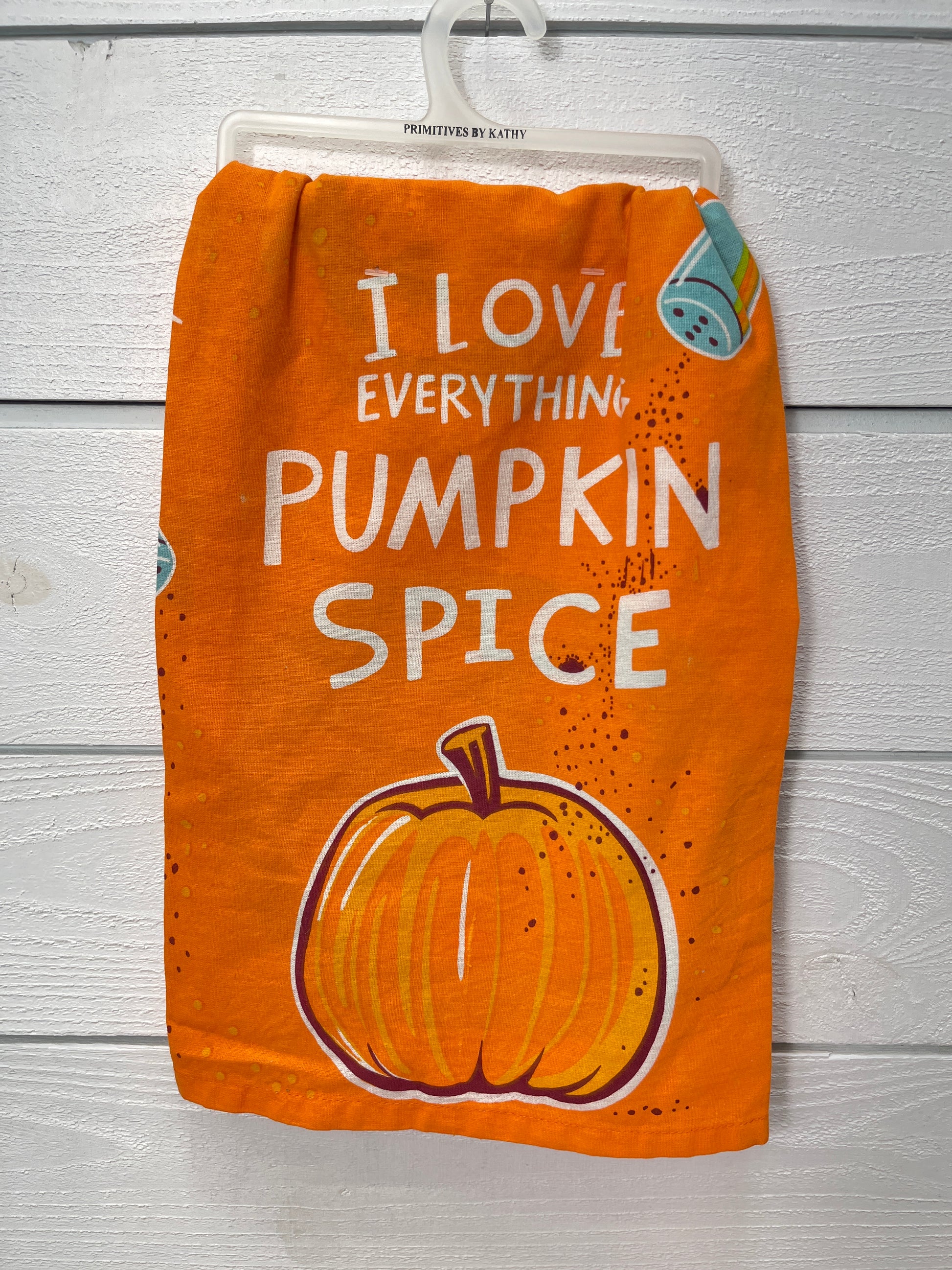 Pumpkin Spice Fall Tea Towel