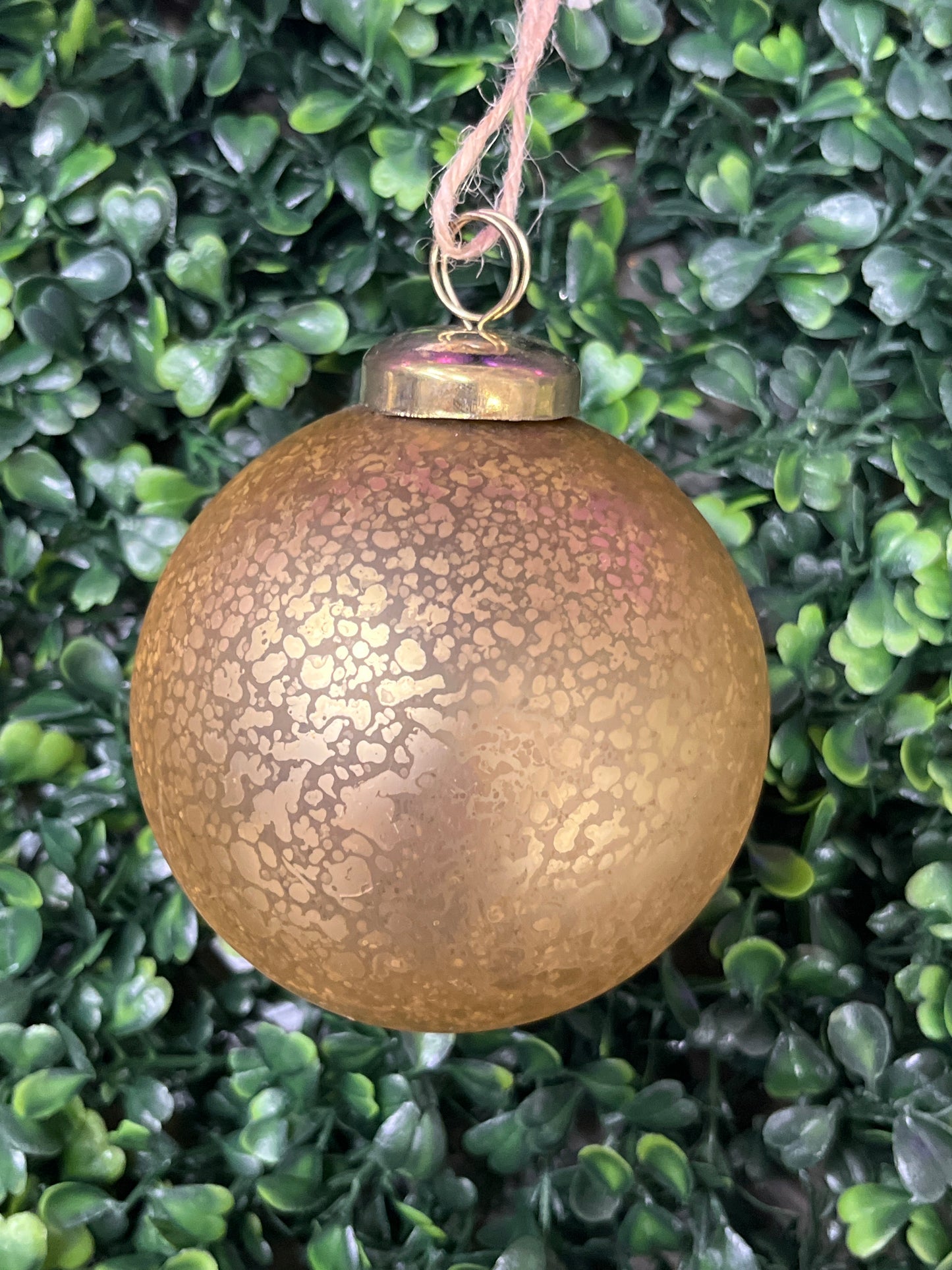 Gold Glass Ball