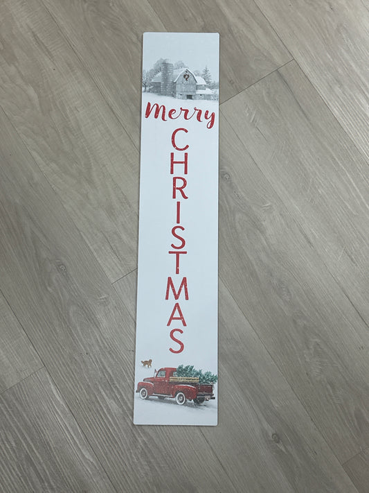 Red Truck & Tree Yard Expression