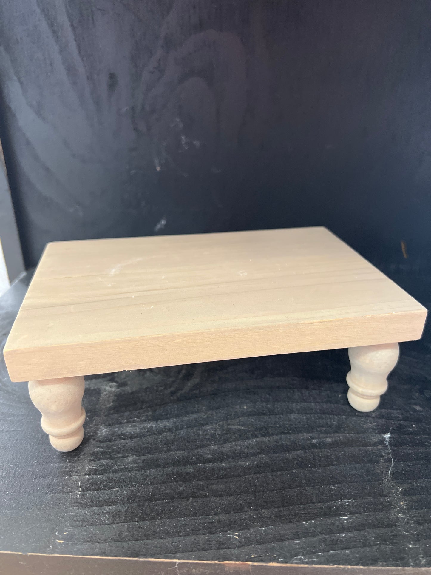 Small Natural Wood Riser