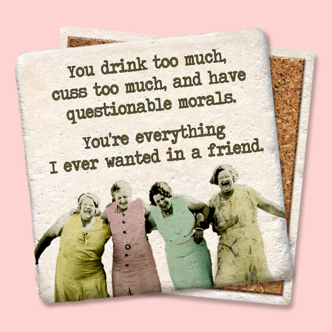 Funny Ceramic Coasters