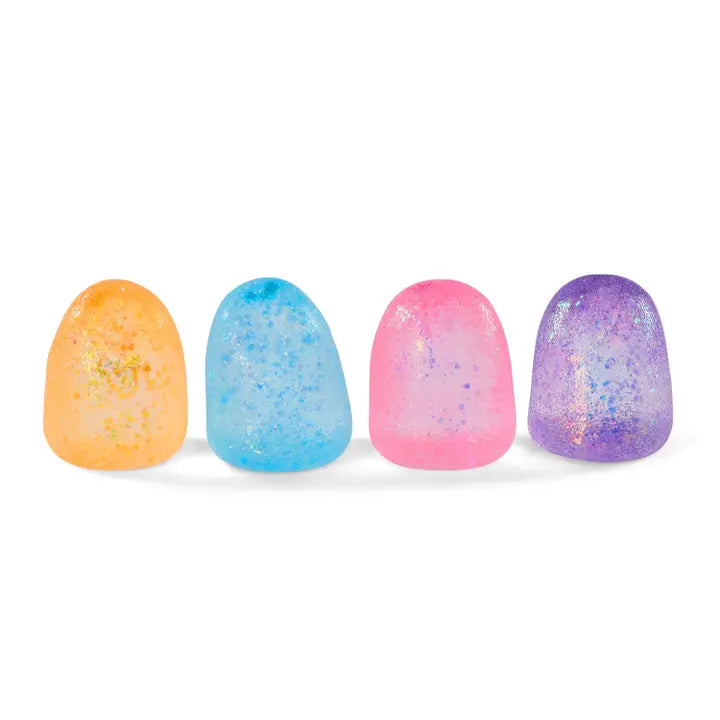 Sensory Toy Box: Squishy Glitter Gum Drops Toy