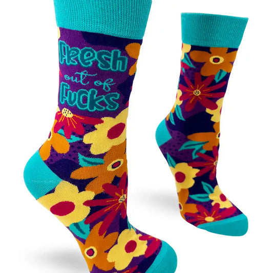 Fresh Out of F..Ks Ladies' Novelty Crew Socks