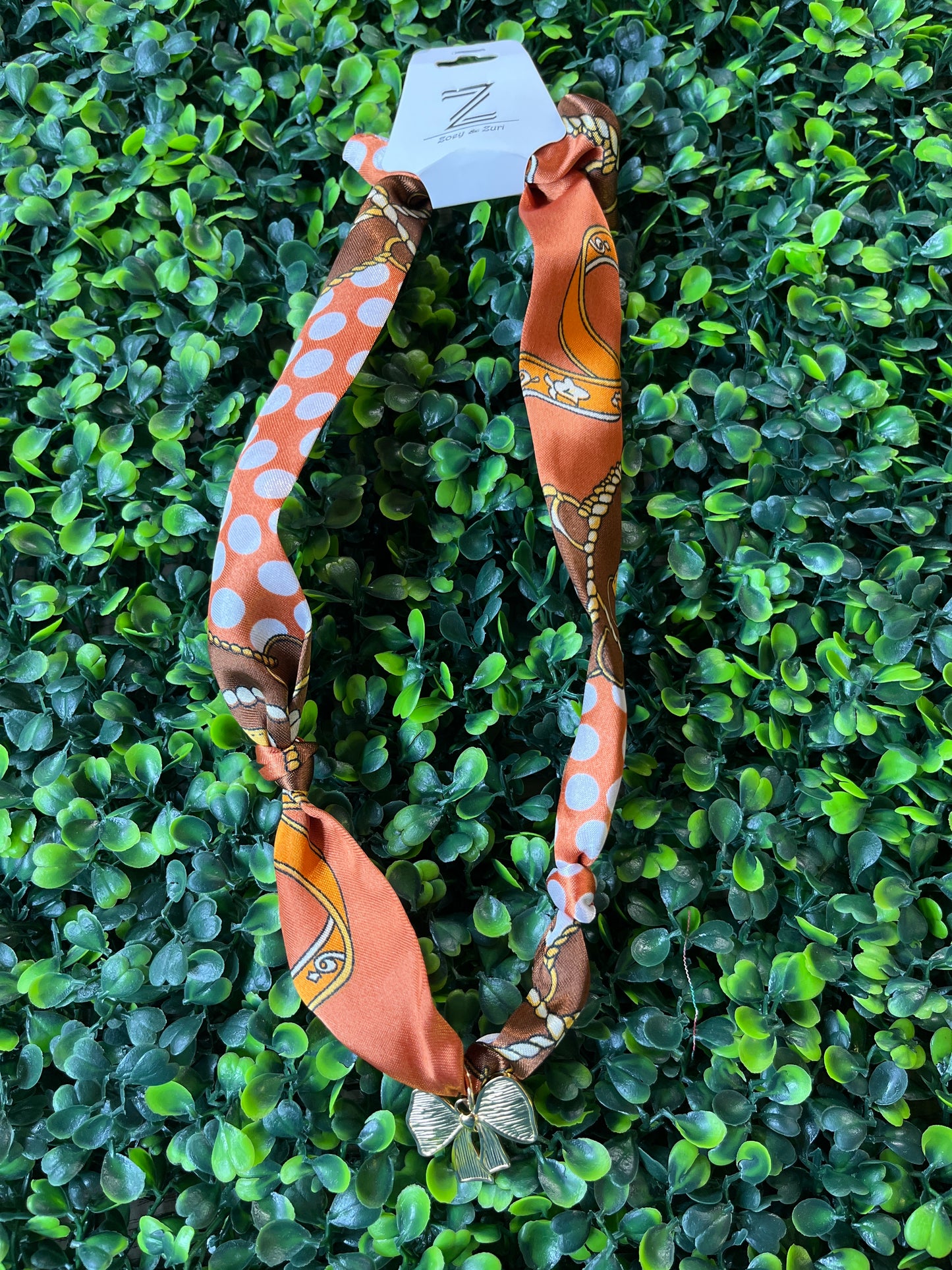 Silk Scarf Necklace