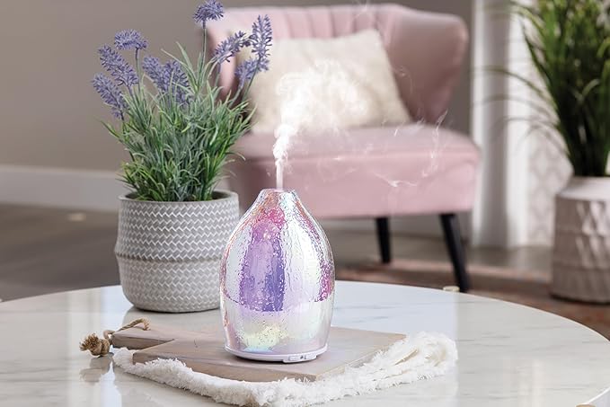 Iridescent Glow Ultrasonic Essential Oil Diffuser