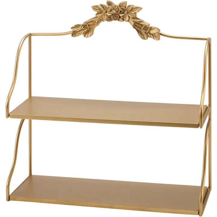 Gold Nouveau Shelf