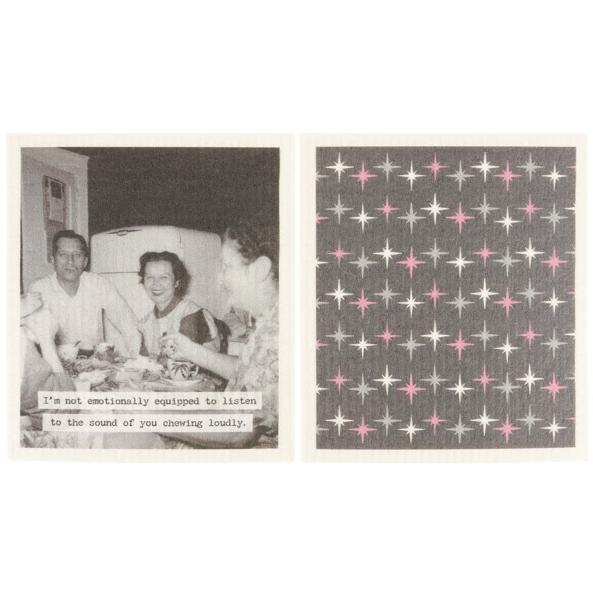 Chewing Loudly Swedish Dishcloth Set