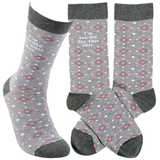 Too Old For This Socks