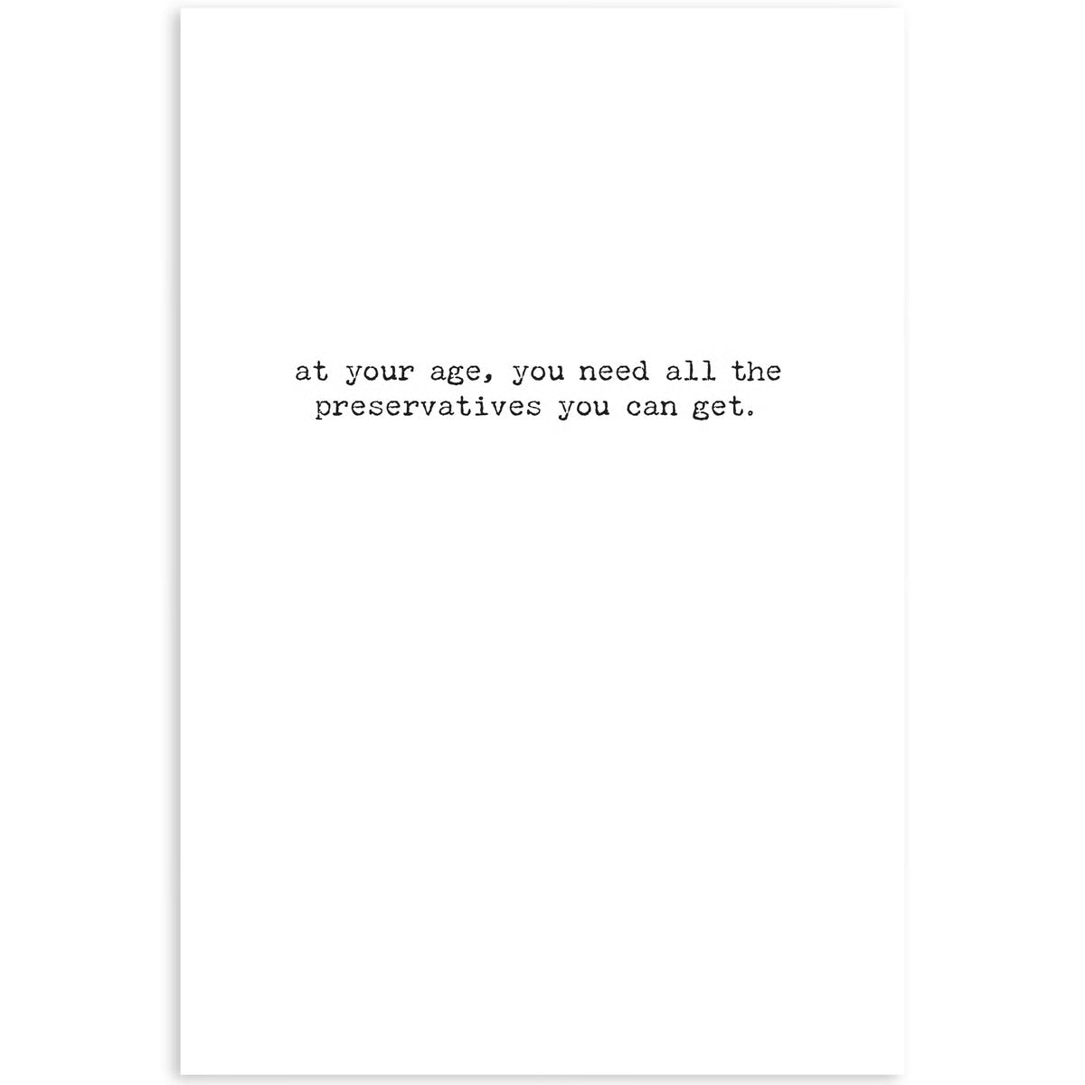 Natural Foods Greeting Card