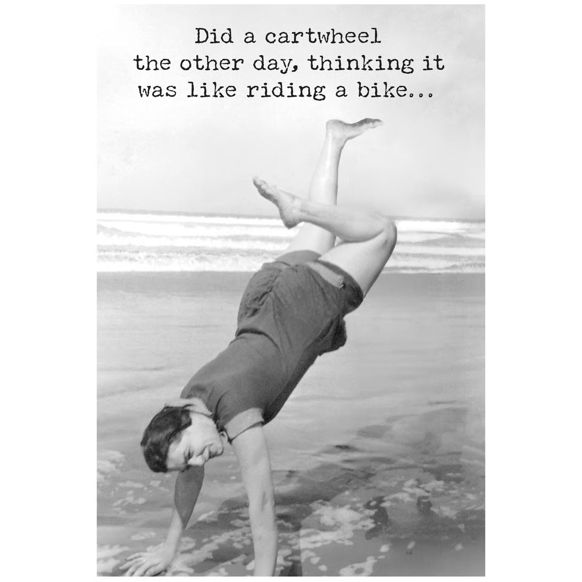 Cartwheel Greeting Card