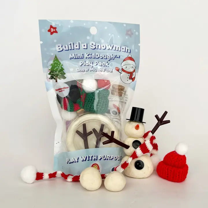 Kid Dough Build A Snowman Mini Play Pack