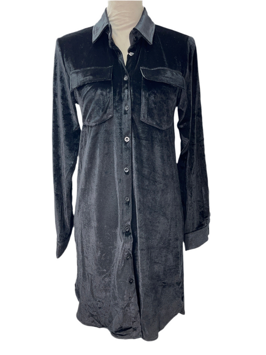 Lorlei Black Velvet Dress