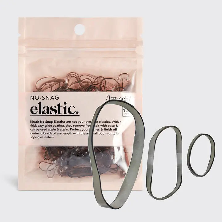 Kitsch No-Snag Elastic 100 Pc - Black