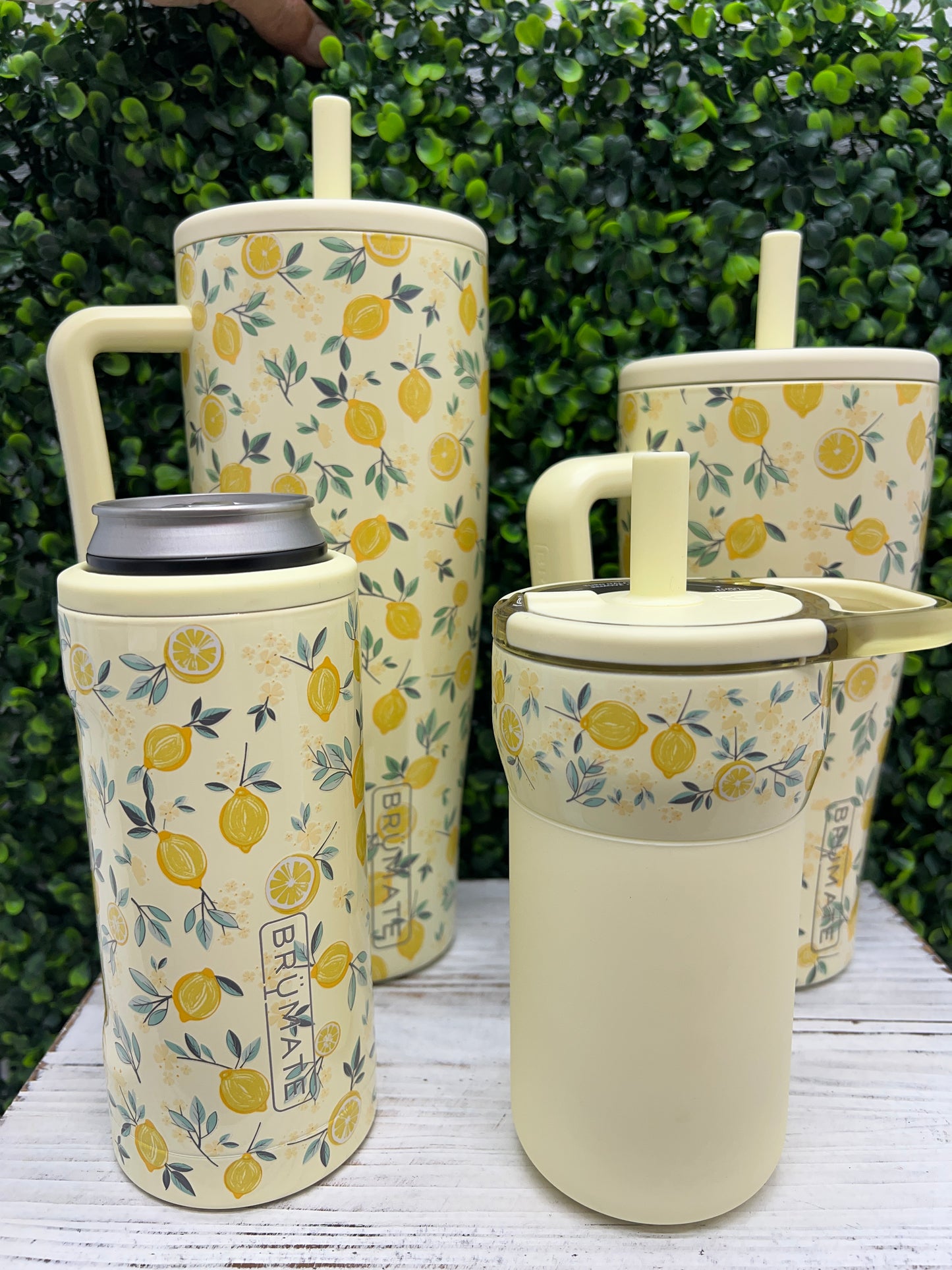 Brumate Limoncello Print Cups