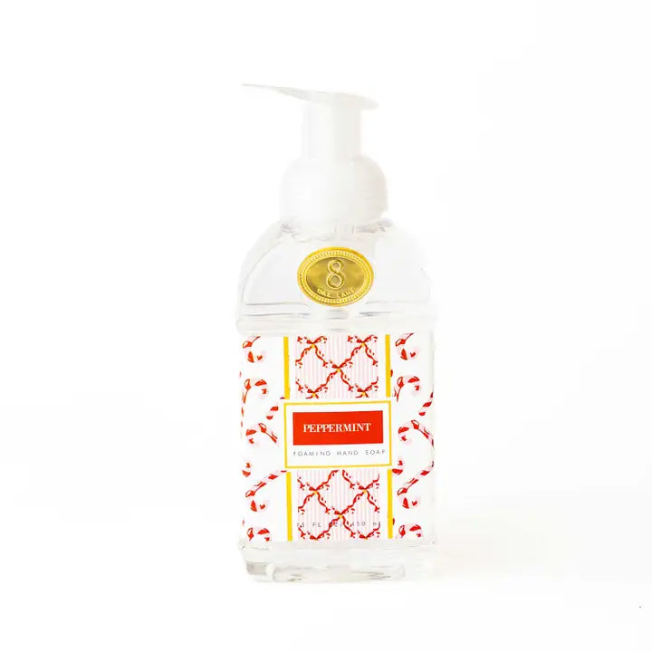 Peppermint Candy Cane Foaming Hand Soap 15oz